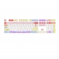 Childhood 104+12 Clear PC+PBT Dye-subbed Pudding Jelly Keycaps Set ASA Profile Mechanical Keyboard